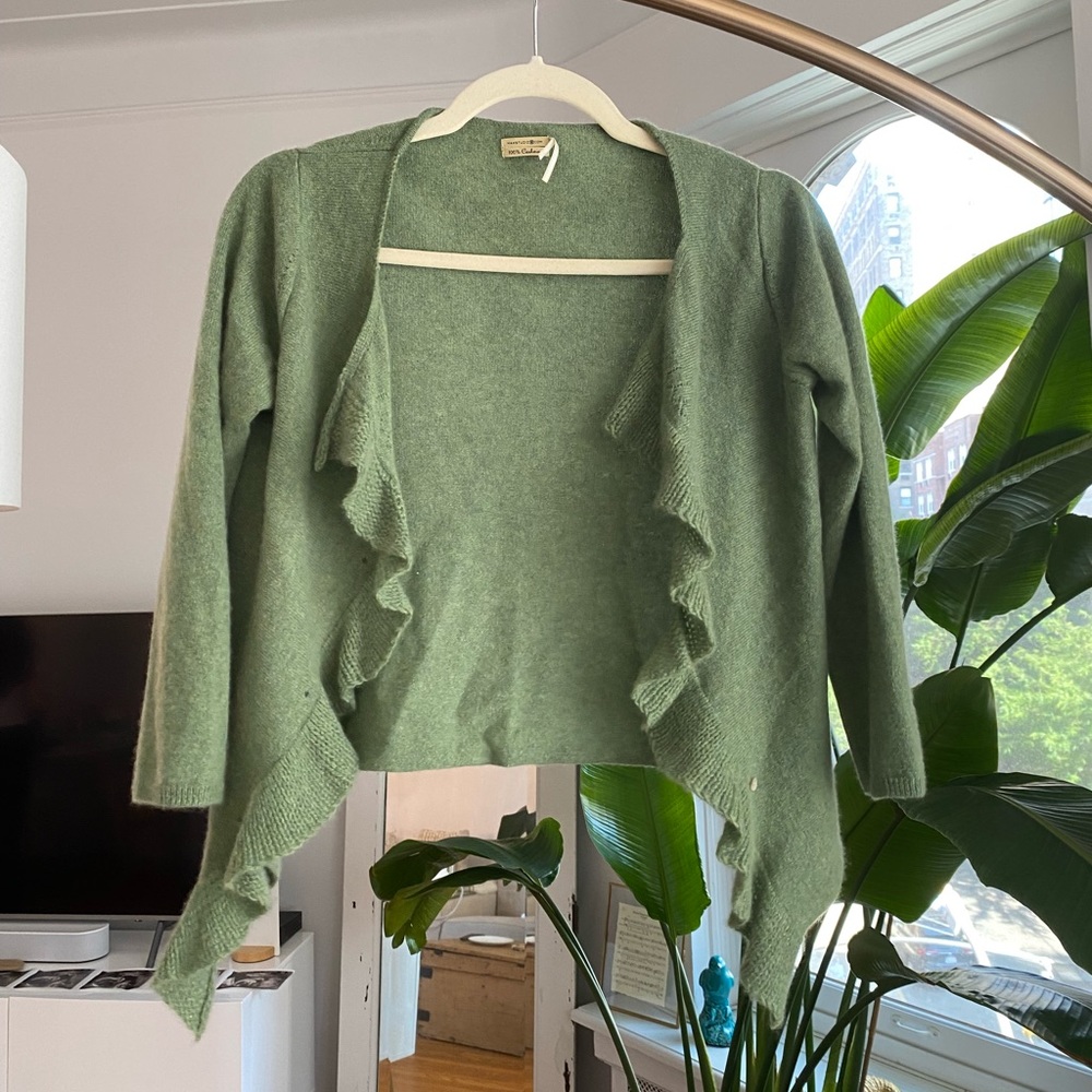Max Studio 100% Cashmere Cardigan